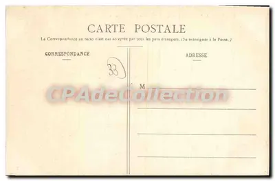 Bordeaux - Prefektura i Aleja Czerwonego Kapturka — B. R., nr 261 — Rewers
