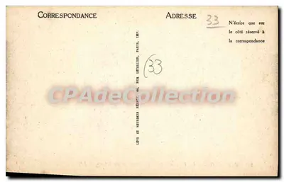 Arcachon — A Ponte em direção à Praça Thiers e aos Hotéis — LL. n°111 — Verso