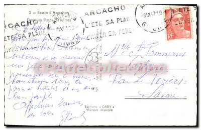 Bassin d'Arcachon — Rybacy na muszle — Wydawnictwo Caby — Rewers