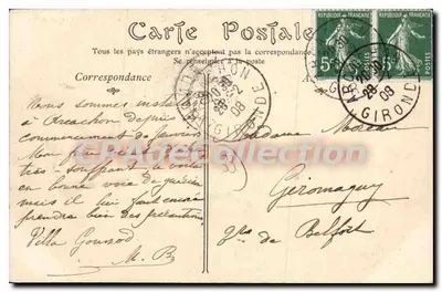 Arcachon — Kościół Najświętszej Maryi Panny — Nieznany wydawca, nr 13 — Rewers