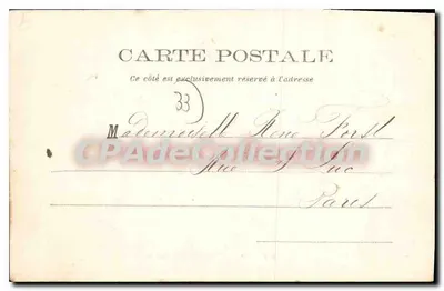 Arcachon — Onze Lieve Vrouw van de Passes — Collectie V. Faure — Achterkant
