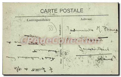 Arcachon (Côte d'Argent) — Widok z góry — BR 269 — Rewers