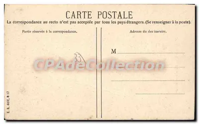 Bordeaux — Patron de Barque — E. B. édit, N 17 — Rewers