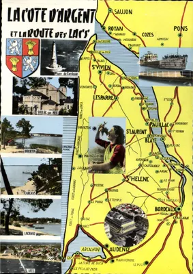 A Côte d'Argent e a Estrada dos Lagos — Combier Impressor Macon