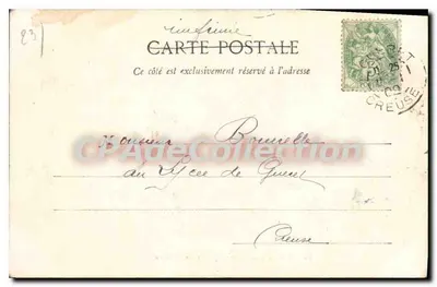 Most nad Sédelle w Chozant (Creuse) — A. de Nousse, Ablit, Gudet — n°76 — Rewers