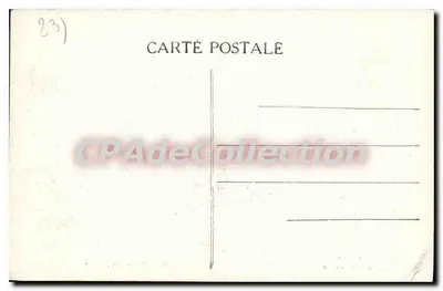 Castelo de LASVY — Um Canto do Parque — A. de Nussac, editor, Guéret — Verso