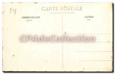 Guéret (Creuse) - Muzeum i Publiczny Ogród Ferdinand-Villard — A. de Nusson, wydane w Guéret — Rewers