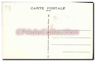 Guéret — Monument aux Morts dans le Jardin Public — Œuvre de Mr. Couteilhas — Rewers