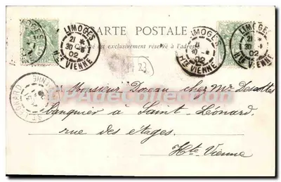 Pont Roby - Fellentin (Creuse) — widok mostu nad Creuse — A. de Nussec, wyd., Guéret, n° 81 — Rewers