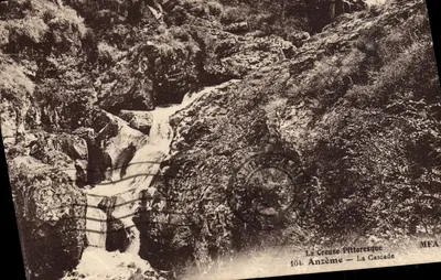 La Creuse Pittoresque — Anzème — A Cachoeira — MFA 104