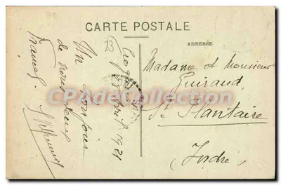 Ruínas e Vale da Creuse — Crozant — 4002 — Verso
