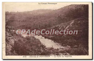 La Creuse Pittoresque — Entorno de PONTARION — A Vale do Thaurion — n° 0191