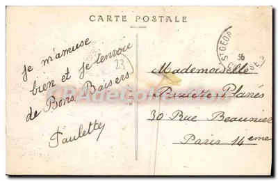 La Creuse Pittoresque — Entorno de PONTARION — A Vale do Thaurion — n° 0191 — Verso