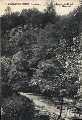 Fresselines (Creuse) — As Margens da Creuse — editor desconhecido, n° 1