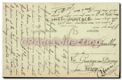 Fresselines (Creuse) — As Margens da Creuse — editor desconhecido, n° 1 — Verso