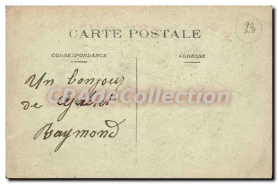 Castelo do PLAT, perto de Vallières (Creuse) — Vista Nantes, A - 414 — Verso