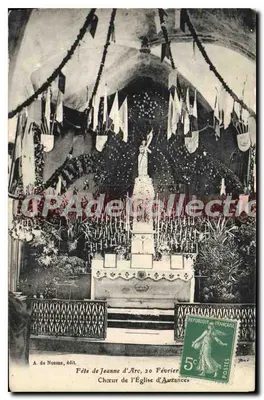 Festa de Joana d'Arc — 20 de Fevereiro — Coro da Igreja de Auzances — A. de Nussaô, editor