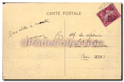 Fresselines (Creuse) — Dolina Małej Creuse — Widok z drogi Orsennes — N° 9 — Rewers