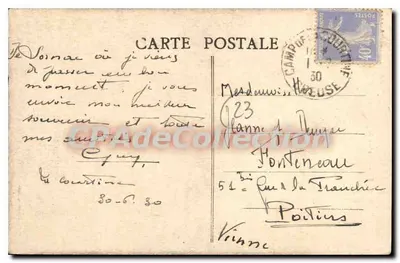 Sornac — Zamek Rochefort — Wydawca: P. Darnier, nr 107 — Rewers