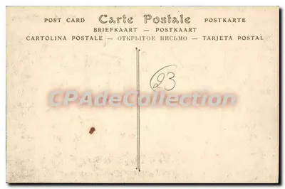Fresselines (Creuse) — Conflito das duas Creuses — Bilhete postal antigo de Coleção — Verso