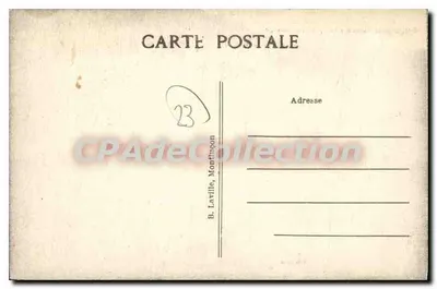 Chambon-sur-Voueize — Gorges da Voueize - Rebanho no Piquenique — B. Laville, Montluçon — Verso
