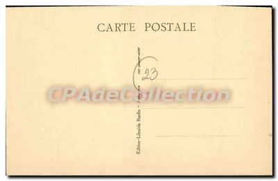 Aubusson — Stary most Terrade — Wydawnictwo Librairie Bardin, nr 23 — Rewers