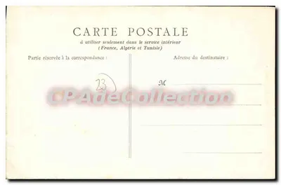 La Souterraine — Katedra — B. F., Paryż, nr 16 — Rewers