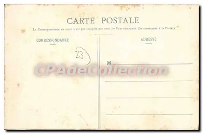 Duas mulheres em traje camponês — No País Creusois — A. de Nussac, editor, Guéret — Verso
