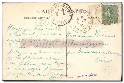 La Creuse pittoresca — Vale do Thaurion — Le Gourd de Vaux — MFA — Verso