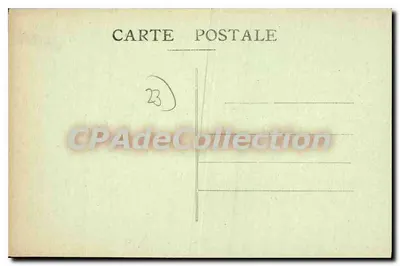 La Courtine — vista della via principale con abitanti — Edizione Jall. — Verso