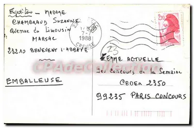 Arrennes — Wysoka Renesansa — nieznany wydawca, numer serii nie widoczny — Rewers