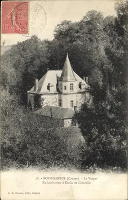 Bourganeuf (Creuse) - O Verger - Ex-habitação de Emile de Girardin — A. de Nussac, edição, Guéret