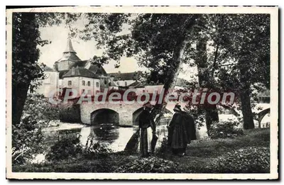 Camponesas às margens da Creuse — A Creuse pitoresca — Editor: Enéka, n°10
