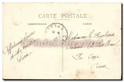 Aubusson (Creuse) — Capela de Santa Madeleine — Edit Charrière — Verso