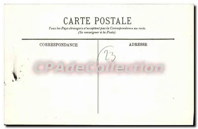 Sanatório de Sainte-Feyre — Attelage Creusois — CPAdeCollection — Verso