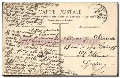 拉谢尔杜诺瓦斯（克雷兹省）——全景——A. de Nussac 出版，Guéréal，编号156 — 背面