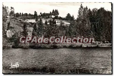 La Creuse pitoresca — Faux-la-Montagne, L'Étang — Mathe Frères, Aubusson