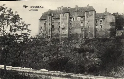 Boussac — O Castelo — Ed. Molary, Boussac