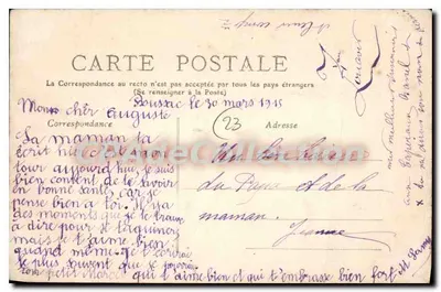 Boussac - Il Castello e il Ponte sulla Petite Creuse — editore non identificato — Verso