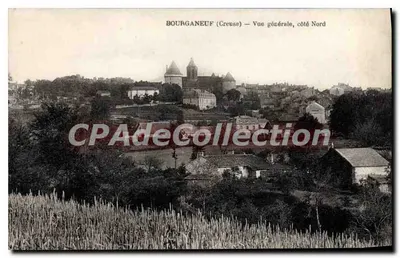 Bourgnaneuf (Creuse) — Visão geral, lado norte