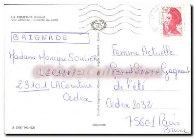 Cinque - Vista aerea - L'ingresso del campo — Verso
