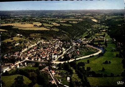 Chambon-sur-Voueize — Vista geral aérea — Éditions Théodéac