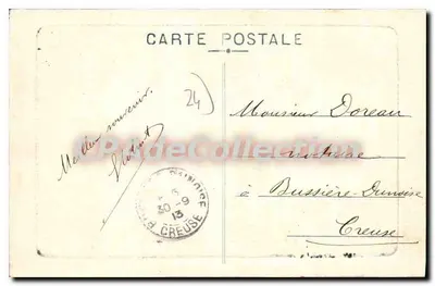 Ribérac (Dordogne) — Cachoeira do Cholard — Edição Berger, n°15 — Verso