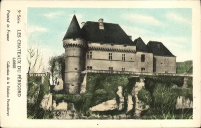 Os Castelos do Périgord — Castelo de Losse — 9ª Série, editor Losse