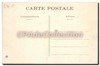 Zamek Lambertie (Dordogne) — ogólne widok — wydawca nieznany, numer serii nie widoczny — Rewers