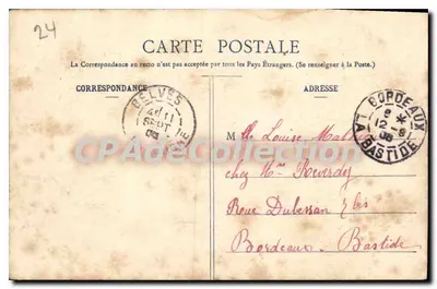 Belvès - Capelou - Widok ogólny — Gliché G. A. — n° 121 — Rewers
