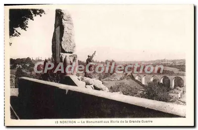 Nontron — O Monumento aos Mortos da Grande Guerra — J. M. LACOTTE, editor