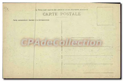 Vale do Céou em Castelnau (em Sarladais) — A Dordogne pitoresca — Fot. P. Daubin & Vallat — Verso