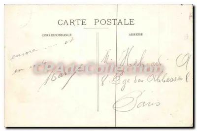 Castelo de BIRON (Dordogne) — vista do castelo — CPAdeCollection — Verso