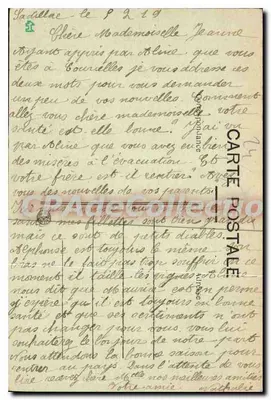 Castelo de FÉNELON (Arrondissement de Sarlat) — editor C. H. F. Astrie, número de série não visível — Verso